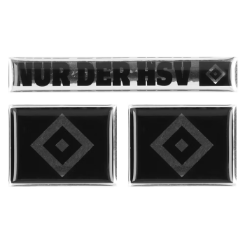 Hamburger SV HSV 3D Sticker 3er-Set Nur der HSV